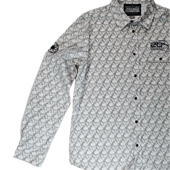 Star Wars Celebration Shirt Mens Medium Episode II 20 Years Clone Trooper 2022‎ - Picture 6 of 9